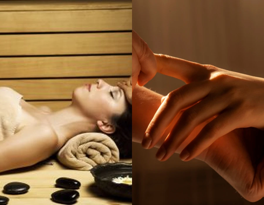 Massage crânien et palmaire relaxant au salon ChaBeauté